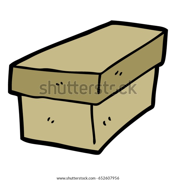 Cartoon Cardboard Box Stock Vector (Royalty Free) 652607956