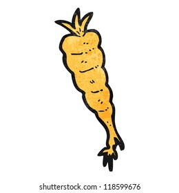 zanahoria de dibujos animados
