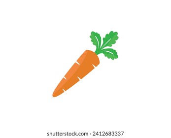 Cartoon Carrot Vegetable Vector PNG