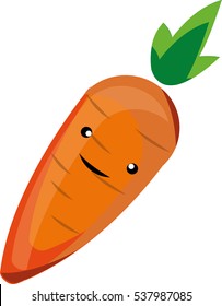 Cartoon carrots