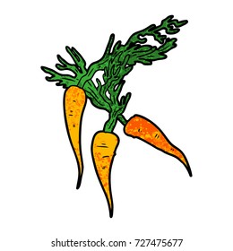 cartoon carrots
