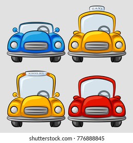 Cartoon cars collection