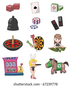 cartoon casino icon