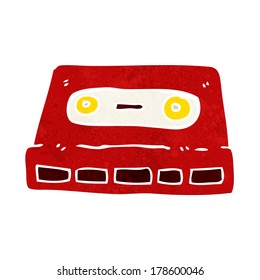 cartoon cassette tape