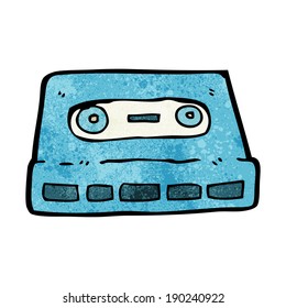 cartoon cassette tape