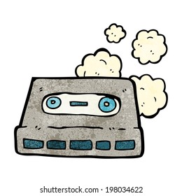cartoon cassette tape