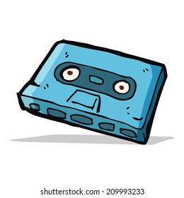 cartoon cassette tape