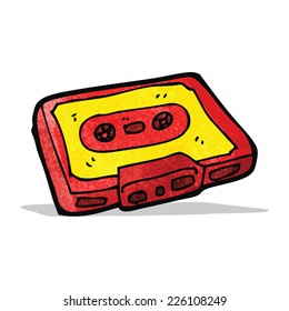 cartoon cassette tape