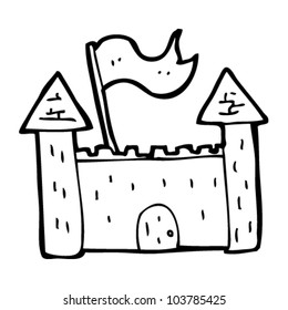 castillo de dibujos animados