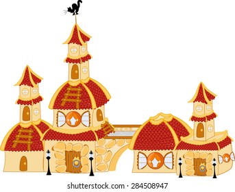 Cartoon castle