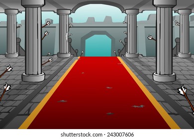 Cartoon Castle Background