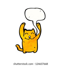 gato de dibujos animados