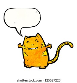 gato de dibujos animados