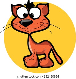 Cartoon cat