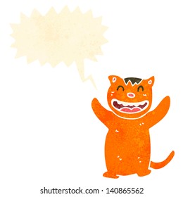 gato de dibujos animados