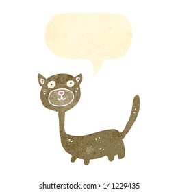 Cartoon-Katze