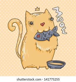 cartoon cat