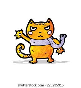 gato de dibujos animados
