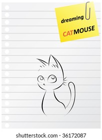 cartoon cat
