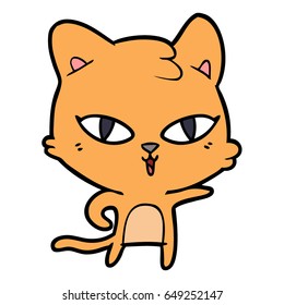 cartoon cat