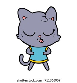 cartoon cat