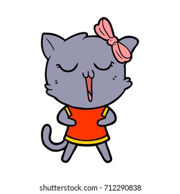 cartoon cat