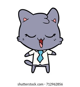 cartoon cat