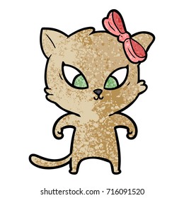 gato de dibujos animados