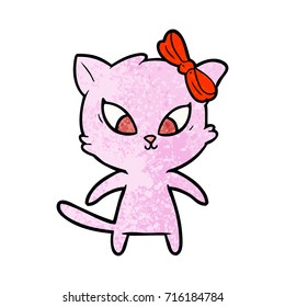 gato de dibujos animados