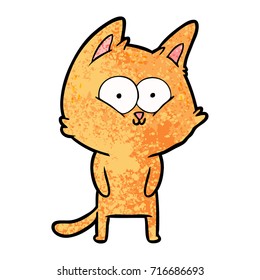 gato de dibujos animados
