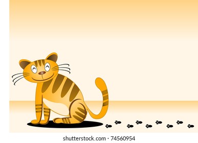 cartoon cat