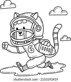 3,434 Football Colouring Pages Images, Stock Photos & Vectors | Shutterstock