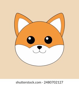 A cartoon cat with a big smile on its face. The cat is orange and white. The cat is smiling and looking at the camera