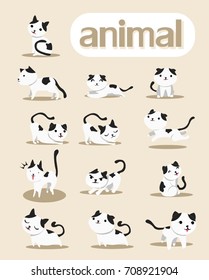cartoon cat cute