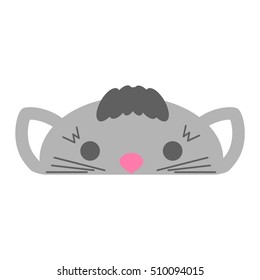 Cartoon cat domestic animal