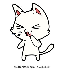 silbido de gatos de dibujos animados