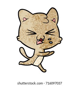 silbido de gatos de dibujos animados