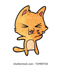 silbido de gatos de dibujos animados