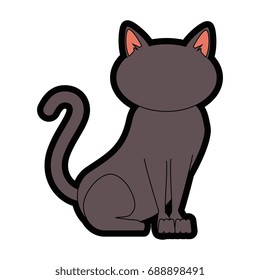 cartoon cat icon