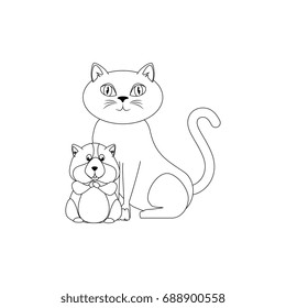cartoon cat icon