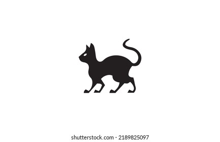 El gato de caricatura se ambienta con diferentes poses y emociones. Comportamiento del gato, lenguaje corporal y expresiones faciales. Ginger kitty en estilo simple lindo, ilustración vectorial aislada