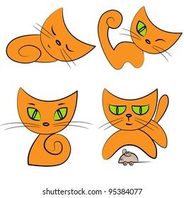 cartoon cat.cute pet collection