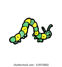 cartoon caterpillar
