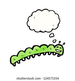 oruga de dibujos animados