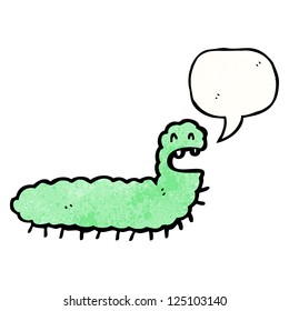 cartoon caterpillar