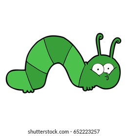 cartoon caterpillar