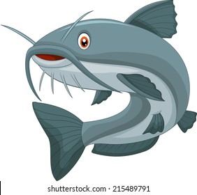 Cartoon catfish