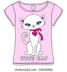 cartoon cat/T-shirt graphics/cute cartoon characters/cute graphics for kids/Book illustrations/textile graphic/graphic designs for kindergarten/cartoon character design/fashion graphic/cute wallpaper