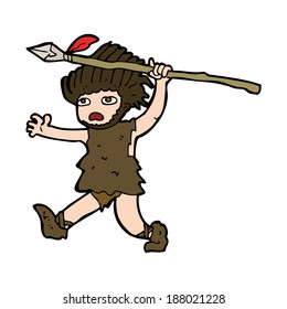 cartoon caveman