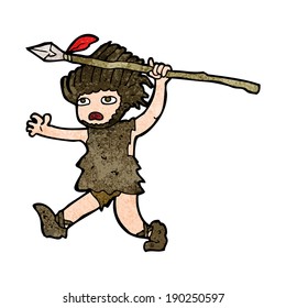 cartoon caveman